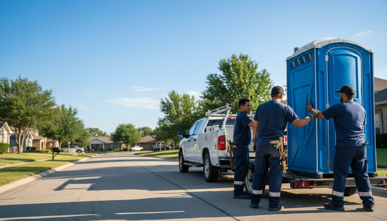 Portable Toilet Rental in Fulton, MI near me